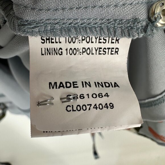 3/$25 Wayward Fancies Eshakti Floral Wrap Blouse Top L Flare Bell 3/4 Sleeves - Picture 8 of 8